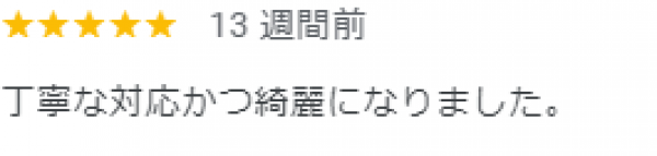 【口コミ・評価】2024年6月　右京区　口コミ